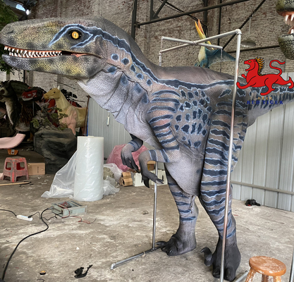 Trwały realistyczny dinozaur animatroniczny dla bezpieczeństwa w parku rozrywki