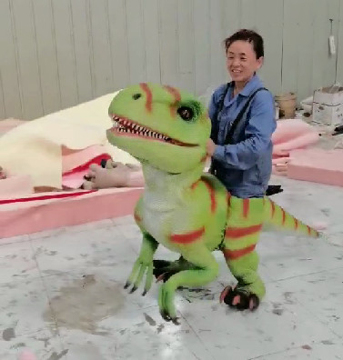 Zabawna impreza Halloween chodzący kostium dinozaura dla dorosłych / dzieci