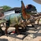 Wyposażenie parku rozrywki realistyczny animatroniczny model dinozaura statua dilofozaura