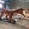 Naturalnej wielkości realistyczne modele dinozaurów odkryty krokodyl statua sprzęt do parku rozrywki