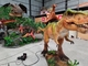 CE RoHs Realistyczny Animatroniczny Dinozaur, naturalnie wyglądający Model Dinozaur Wysoka trwałość