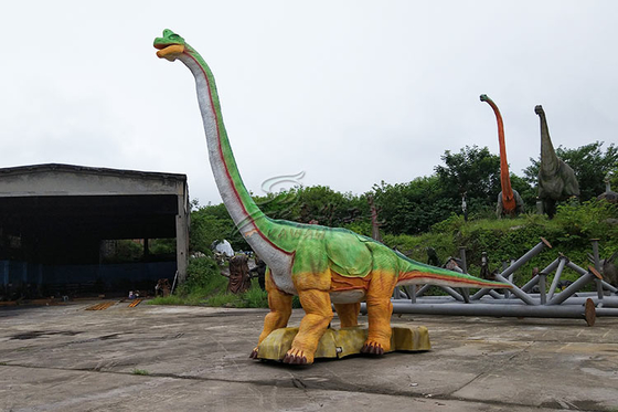 Realistyczny model dinozaura odporny na warunki atmosferyczne, naturalnej wielkości trawnik dinozaura Brachiozaura