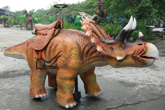 Park rozrywki Animatronic Walking Dinosaur Rides dla dzieci i dorosłych