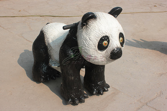 Moneta Elektryczny samochodzik Symulator chodzenia Panda Ride na plac zabaw