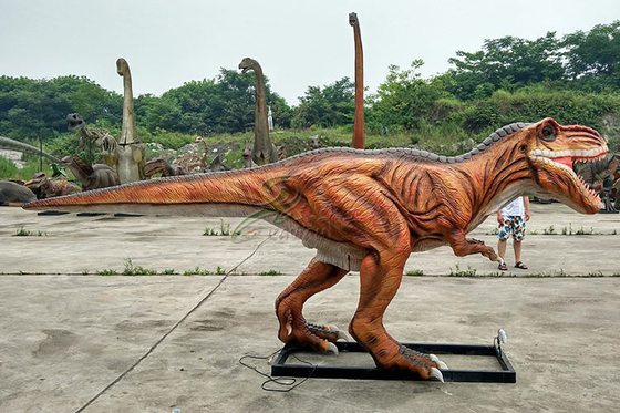 Konfigurowalny realistyczny realistyczny animowany T-rex dinozaur dla parku