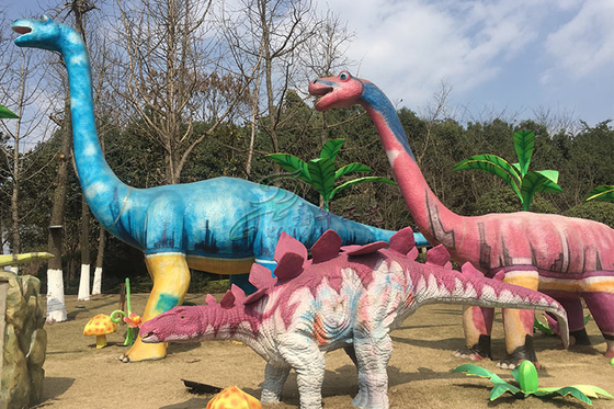 Naturalne realistyczne symulacje dinozaurów Niestandardowe produkty z włókna szklanego do parku rozrywki