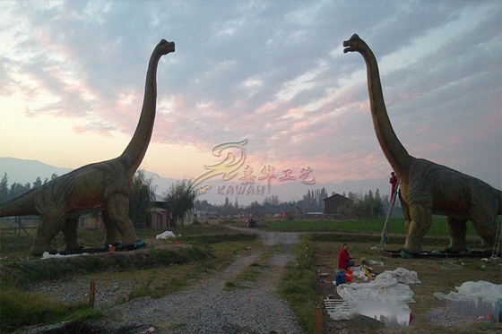 Długie 5-20 metrów Brachiosaurus Statua Niestandardowe duże zoo dinozaurów