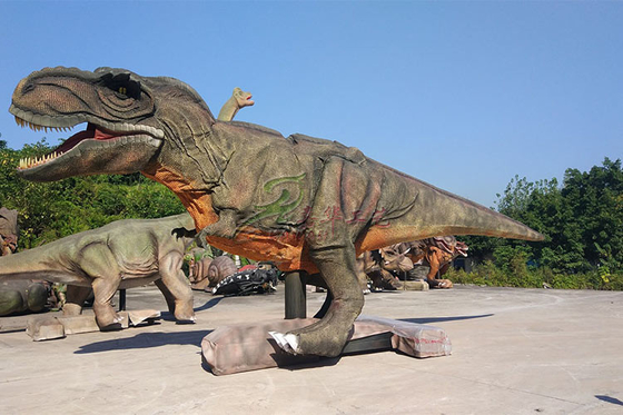 Konfigurowalny rzeźbiony model realistyczny model dinozaura z dźwiękiem dinozaura