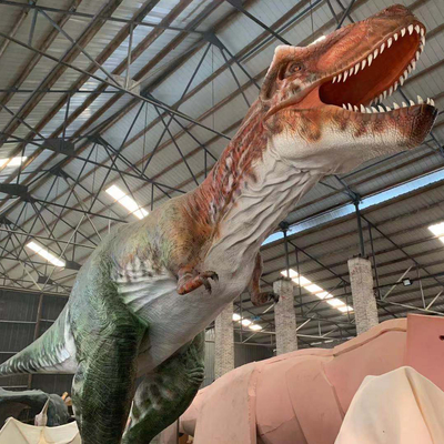 kupować Duży realistyczny animatroniczny posąg dinozaura T Rex i plac zabaw online manufacture