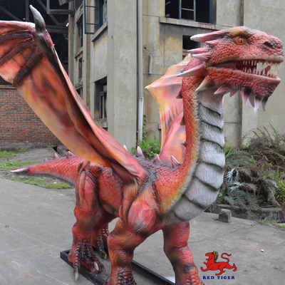 Dostosowane rozmiary smoków animatronicznych, smoki robotów zatwierdzone przez TUV