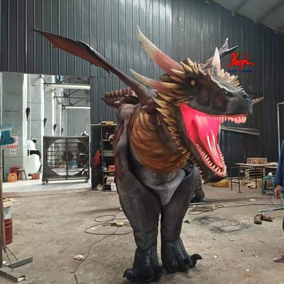 Animatronic realistyczny kostium smoka do użytku wewnątrz/na zewnątrz