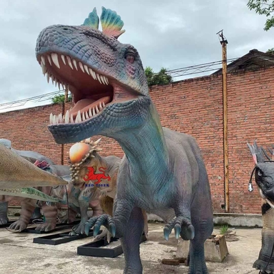 Odkryty realistyczny animatroniczny model symulacyjny dinozaura animatroniczny dinozaur