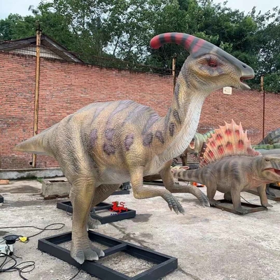 Silikonowy Realistyczny Animatroniczny Dinozaur Park Jurajski Certyfikat FCC