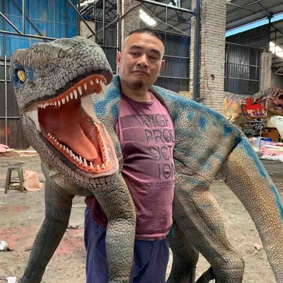 kupować Place zabaw Dino pacynka odporna na warunki atmosferyczne dzieci w wieku ręka dinozaura pacynka online manufacture