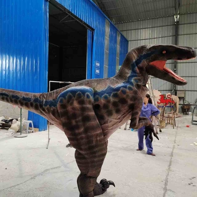 kupować Realistyczny kostium dinozaura ukryte nogi kostium drapieżnika online manufacture