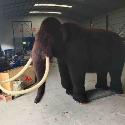 kupować Rozmiar niestandardowy realistyczne zwierzęta animatroniczne mamut Model dorosły wiek online manufacture