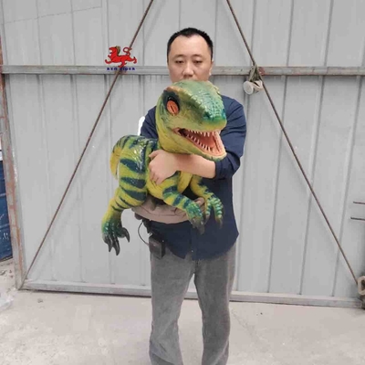 kupować Naturalnej wielkości realistyczna lalka dinozaura, pacynka Velociraptor z Parku Jurajskiego online manufacture
