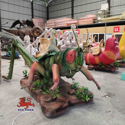 3m duże animatroniczne owady / animatroniczna modliszka do parku rozrywki