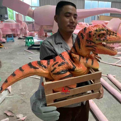 kupować Niestandardowa realistyczna pacynka dinozaura, park rozrywki T Rex pacynka online manufacture
