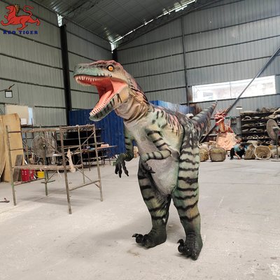 kupować Naturalnej wielkości Velociraptor realistyczny kostium dinozaura na pokaz sceniczny online manufacture