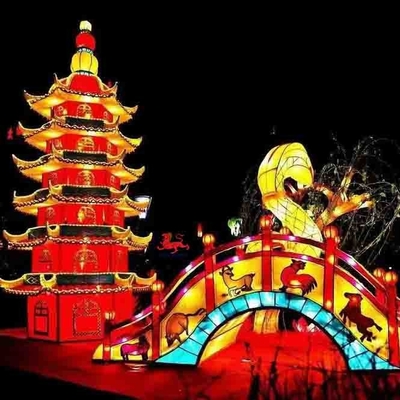 kupować Party Chinese Festival Lantern Wodoodporna tradycyjna chińska latarnia online manufacture