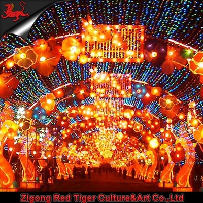 kupować Theme Park Chinese Festival Lantern Sunproof Zigong Lantern online manufacture