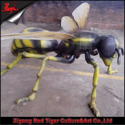 Big Bugs Animatronic Insekty Modele Fly Dzieci Wiek Sterowanie czujnikiem podczerwieni