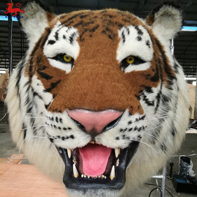 kupować Naścienny animatroniczny realistyczny sztuczny typ głowy tygrysa online manufacture