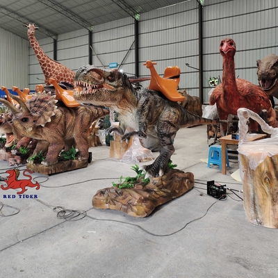 Park rozrywki realistyczny Animatroniczny dinozaur T Rex z ruchem i dźwiękiem