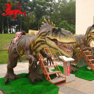 Realistyczna animatroniczna jazda tyranozaurem z dostosowaniem ruchu / dźwięku