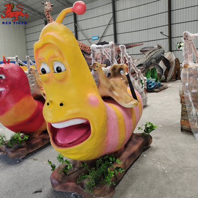 Trwałość Animatronic Dinosaur Ride Rysunek CAD Obsługa monety