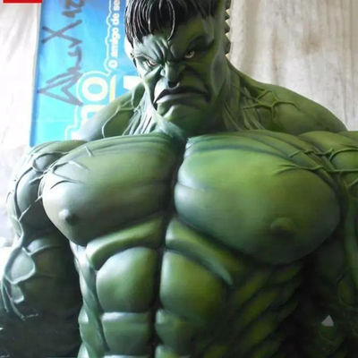 Uliczne niestandardowe produkty z włókna szklanego Posągi z prawdziwej żywicy Marvel