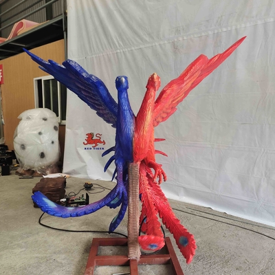 kupować Certyfikowane przez RCC realistyczne zwierzęta animatroniczne Chińskie starożytne zwierzęta Lovebirds online manufacture