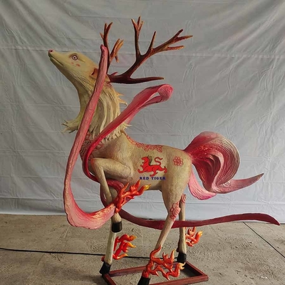 Konfigurowalna realistyczna animatronika Mitologia chińska Animal Pi Jiu
