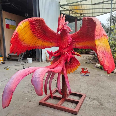 kupować Chińskie starożytne animatroniczne stworzenia z dostosowywaniem dźwięku ruchu — Zhongming Niao online manufacture