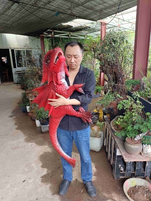kupować Sterowanie ręczne Animatronic Realistyczny dinozaur Baby Puppet Dostosowane online manufacture