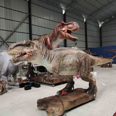 Animatroniczny dinozaur z regulowaną prędkością ruchu