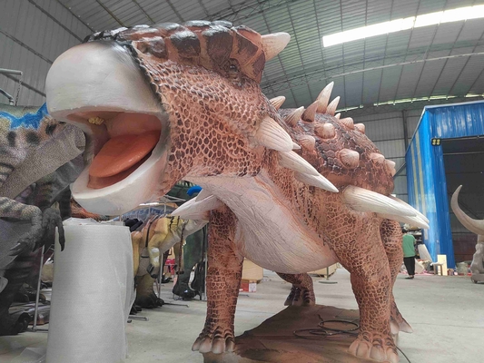 Realistyczny 3D model dinozaura Animowany Ankylosaurus