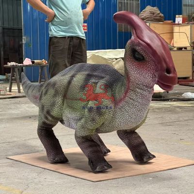 Nowy Realistyczny Animatronic Zdalnie Sterowany Chodzący Robot Dinozaur Parasaurolof Robot Pies
