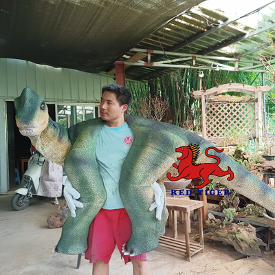 kupować Niestandardowa animatroniczna kukiełka dinozaura do użytku komercyjnego online manufacture