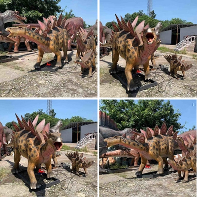 Wodoodporność Outdoor Life Size Realistyczny animatroniczny dinozaur do parku trampolin