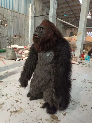 Good price Pluszowe Furry Dorosłych Realistyczne Kostiumy Halloween Maskotka Zwierząt Strój Garnitur Fursuit Gorilla w Internecie