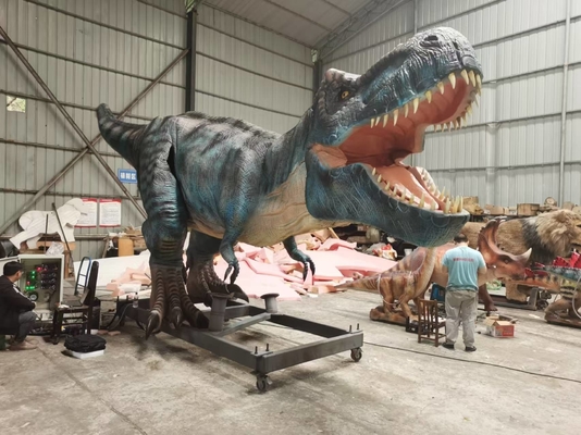 Odporny na warunki pogodowe Realistyczny Animatroniczny Dinozaur T-rex Servo Motors Dinozaur Szeroki zakres ruchów