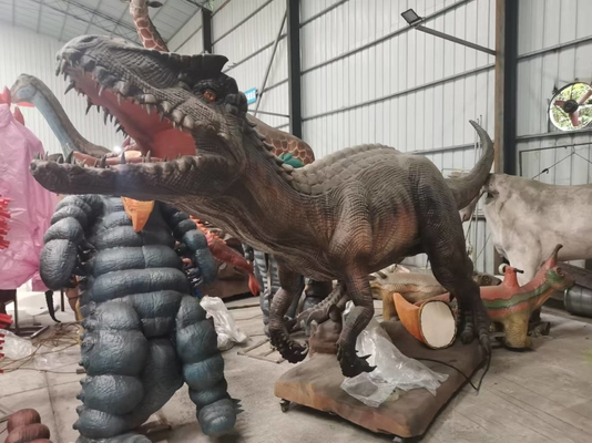 Park rozrywki realistyczny Animatroniczny dinozaur Indoraptor 6 metrów długości
