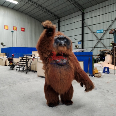 Good price Dorosły kostium goryla realistyczny strój orangutana dla parku rozrywki w Internecie