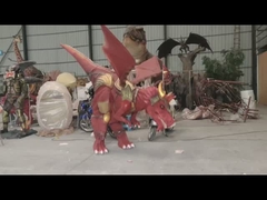 Kostium czerwonego smoka muchy