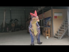 Naturalnej wielkości animatronik dinozaura niestandardowy, ręcznie robiony dinozaur z świata jurajskiego