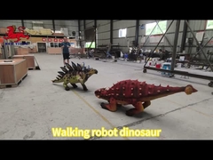 Nowy Realistyczny Animatroniczny Robot Pieszący Dinosaurus Stegosaurus Robot Pies